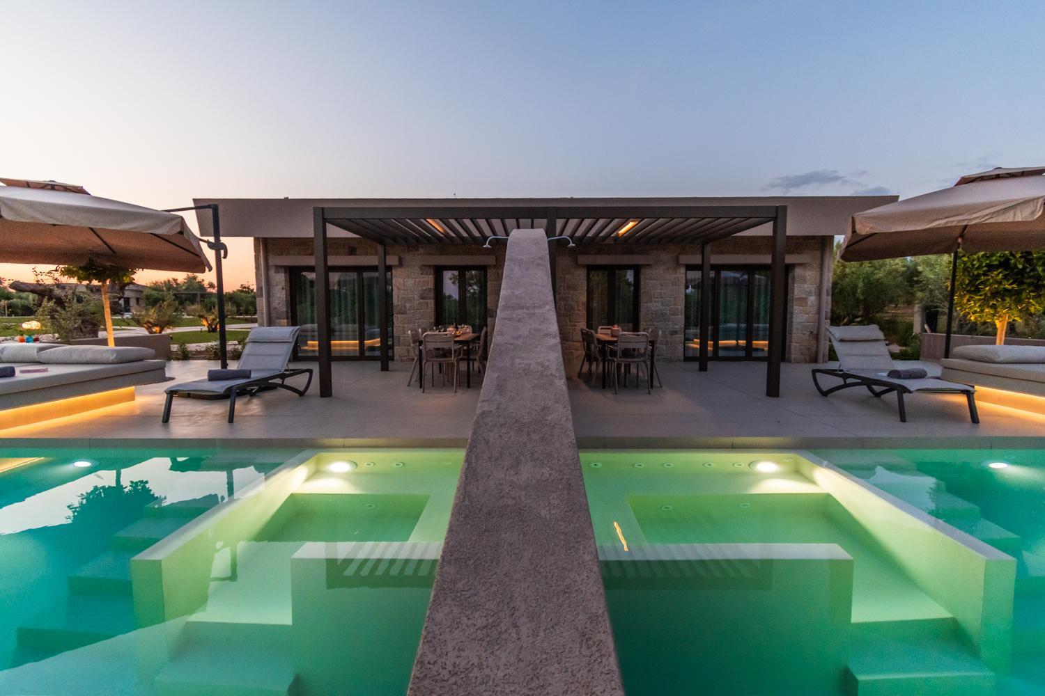 Nestor Luxury Villas Romanos  Luaran gambar