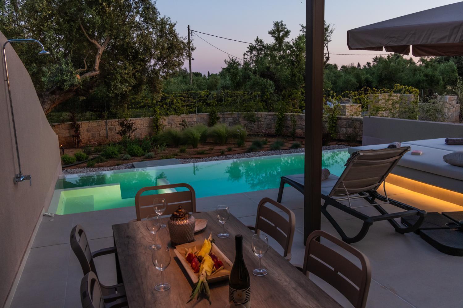 Nestor Luxury Villas Romanos  Luaran gambar