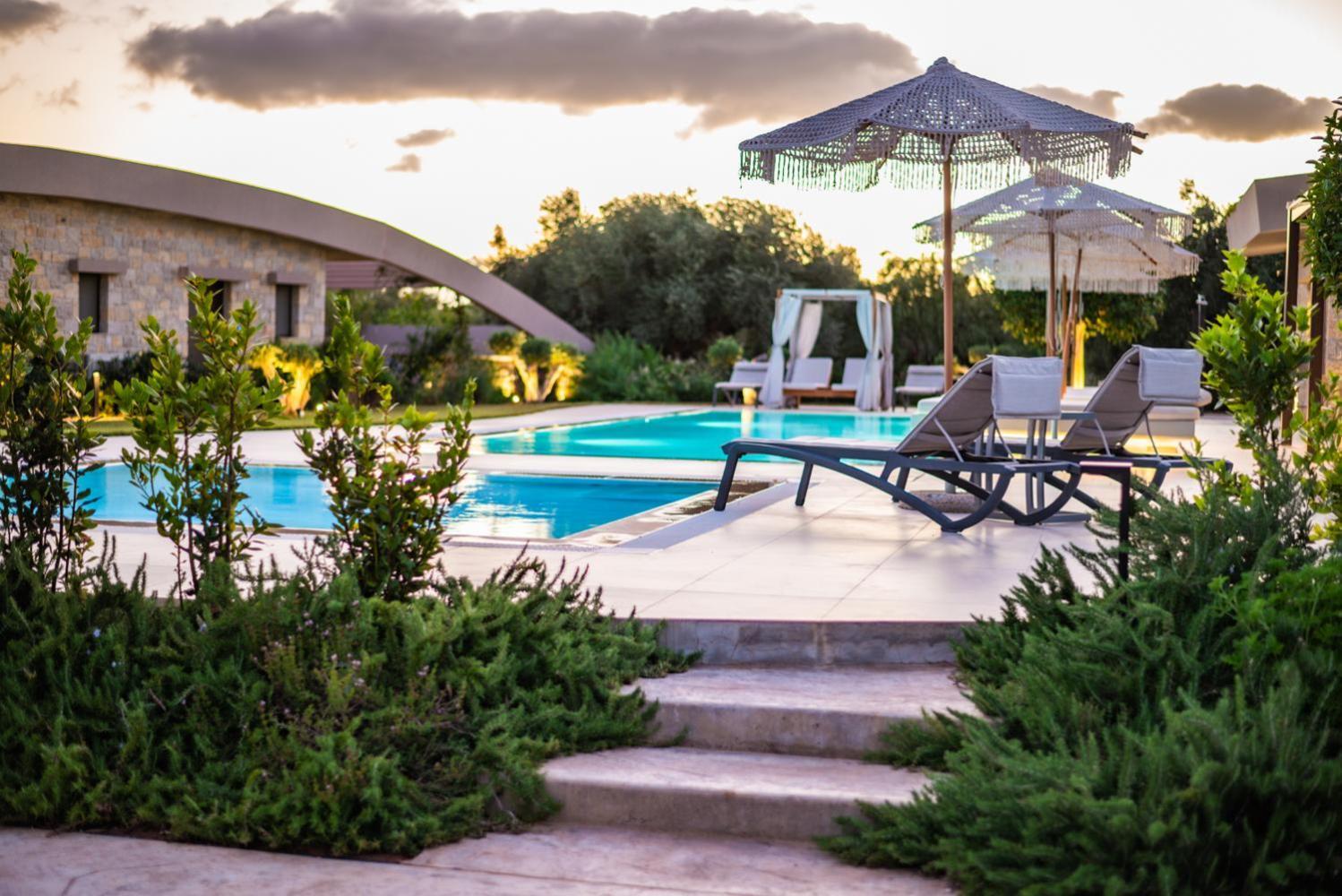 Nestor Luxury Villas Romanos  Luaran gambar