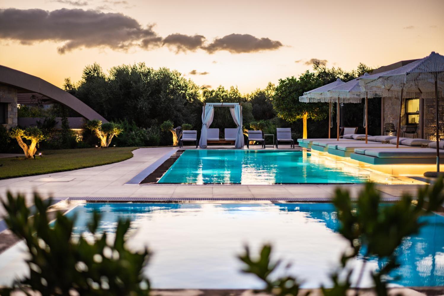 Nestor Luxury Villas Romanos  Luaran gambar